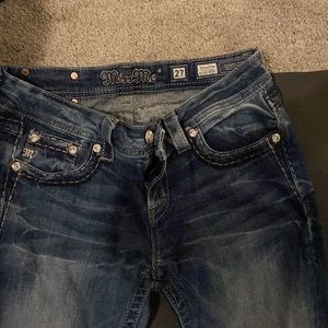 Miss Me Jeans. Easy Boot cut size 27, used.